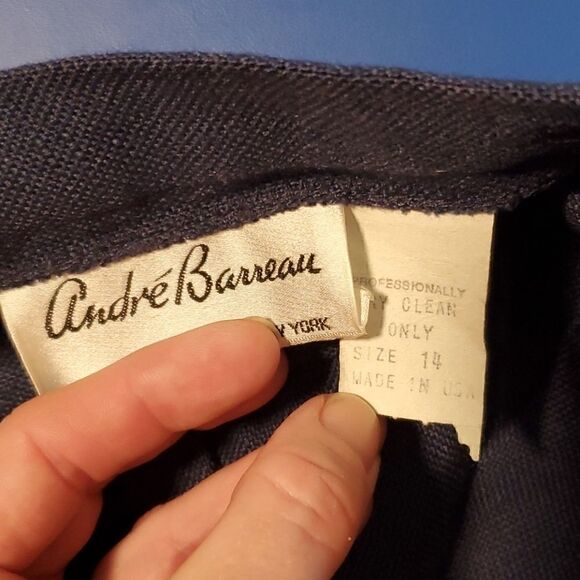 Vintage Andre Barreau Skirt Separate - Picture 4 of 4